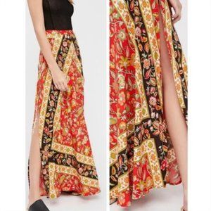 Spell Lolita Campfire Maxi Skirt